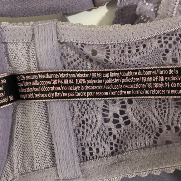 VICTORIAS SECRET very sexy lace push up bra sz 32C - Picture 8 of 8